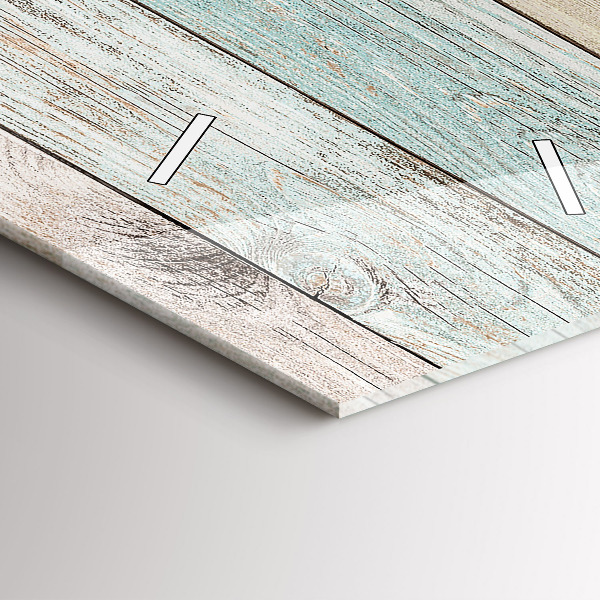 Vertikálne hodiny Farebné dosky