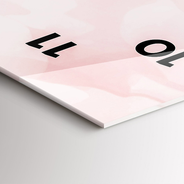 Vertikálne hodiny Kvitnúce ruže