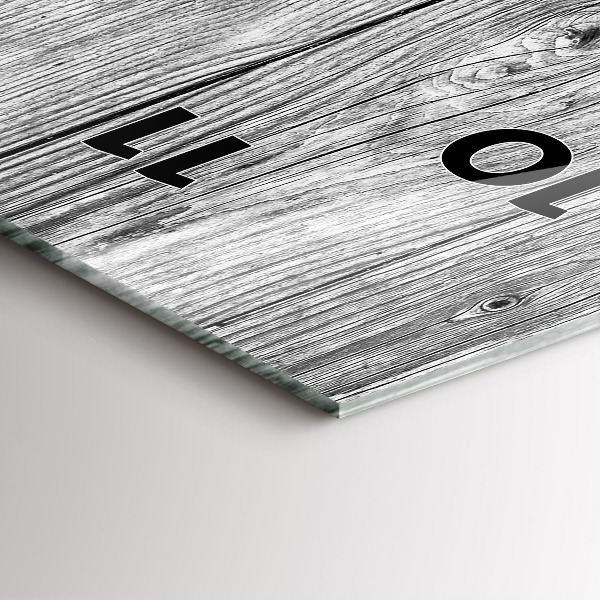 Vertikálne hodiny Drevené panely