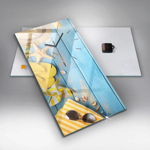 Vertikálne hodiny Plážové doplnky a dosky