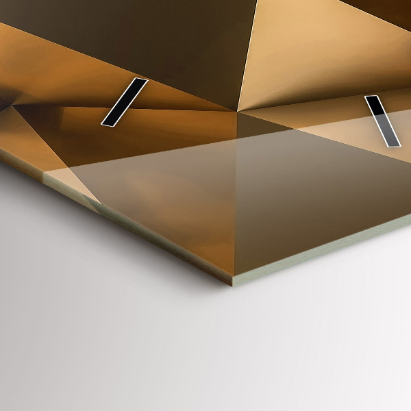 Vertikálne hodiny Geometrická textúra