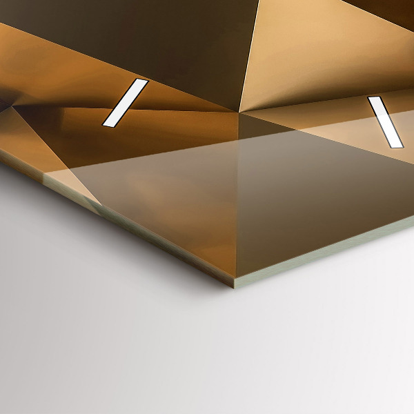 Vertikálne hodiny Geometrická textúra