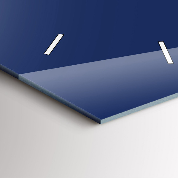 Vertikálne hodiny Námornícka modrá farba