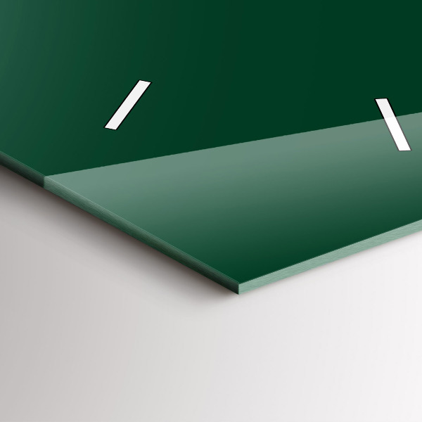 Vertikálne hodiny Farba fľaše zelená