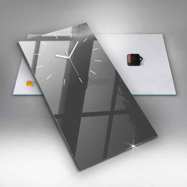 Vertikálne hodiny Farba šedá