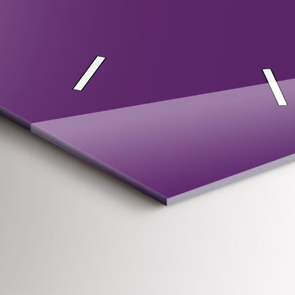 Vertikálne hodiny Fialová