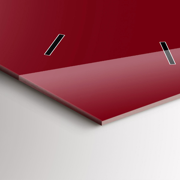 Vertikálne hodiny Bordová farba