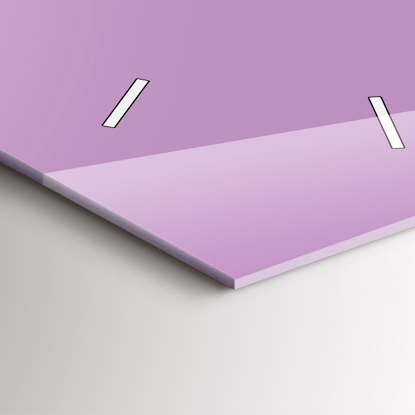 Vertikálne hodiny Lila farba