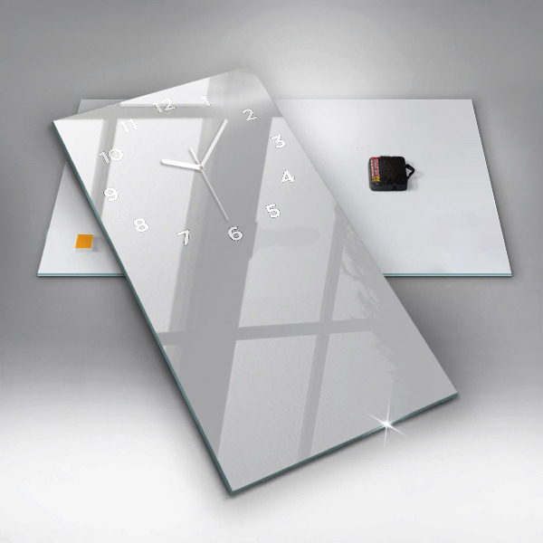 Vertikálne hodiny Svetlo šedá farba