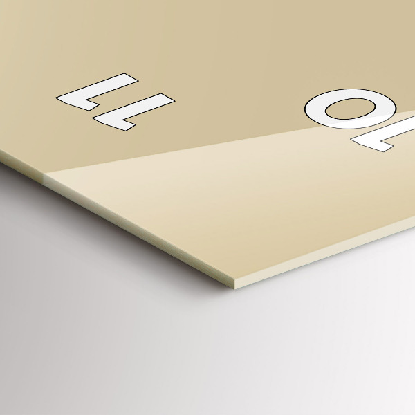 Vertikálne hodiny Béžová farba