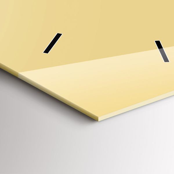 Vertikálne hodiny Krémová farba