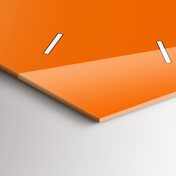 Vertikálne hodiny Oranžová farba