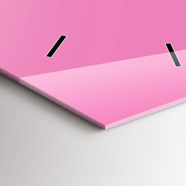 Vertikálne hodiny Farba ružová