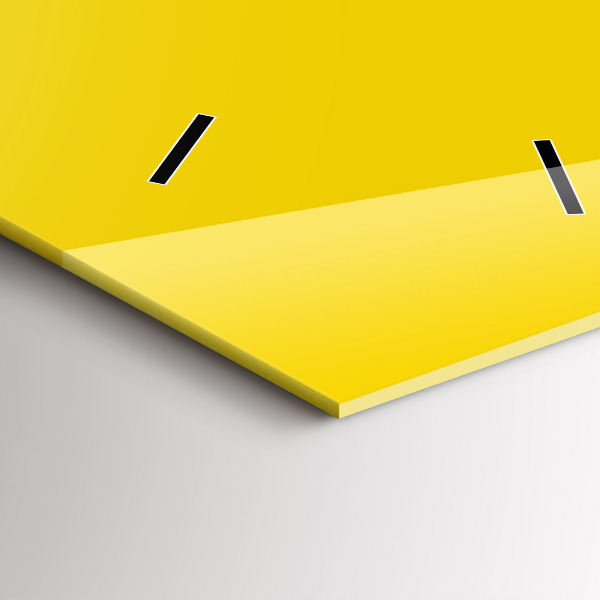 Vertikálne hodiny Svetlo žltá farba