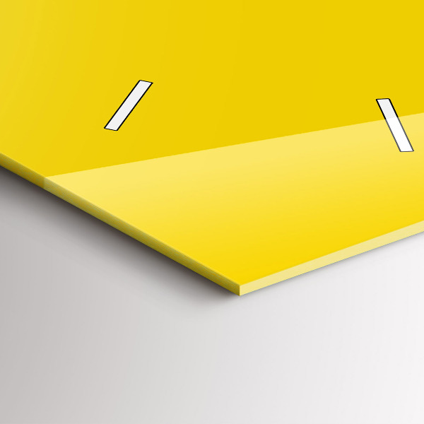 Vertikálne hodiny Svetlo žltá farba