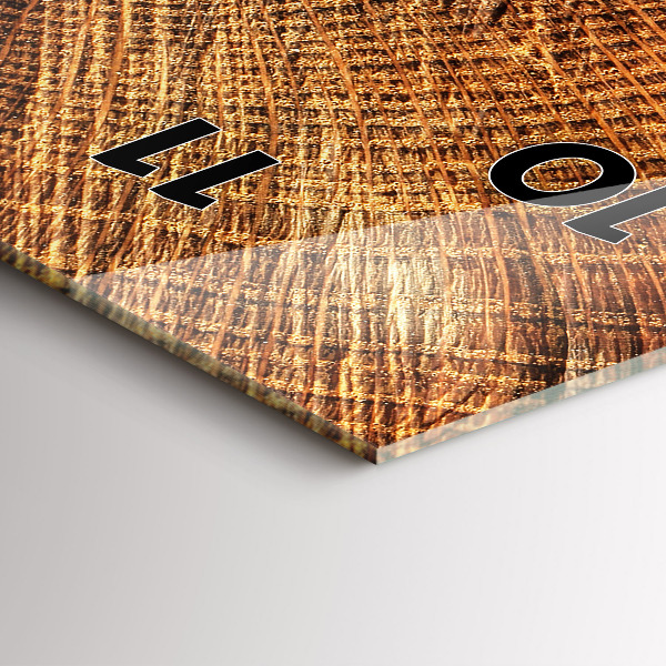 Vertikálne hodiny Starý kmeň stromu