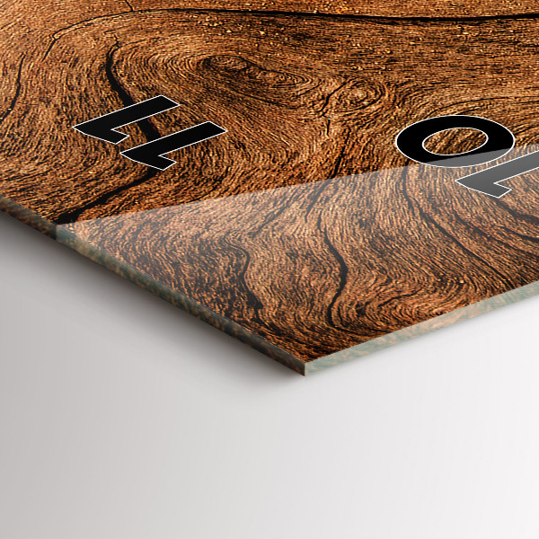 Vertikálne hodiny Staré drevo