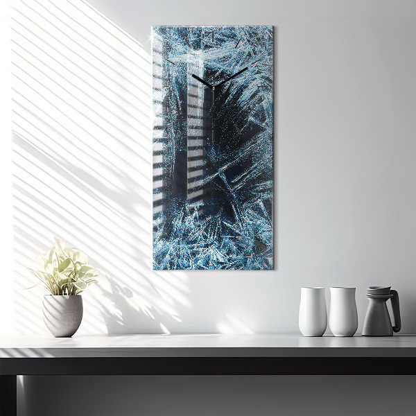 Vertikálne hodiny Zamrznutá stena