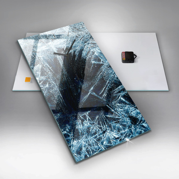 Vertikálne hodiny Zamrznutá stena