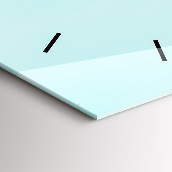 Vertikálne hodiny Zelené palmy