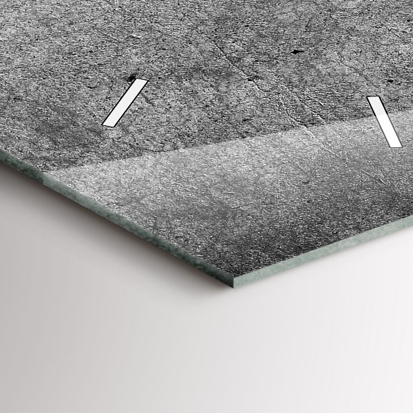 Vertikálne hodiny Priemyselná stena