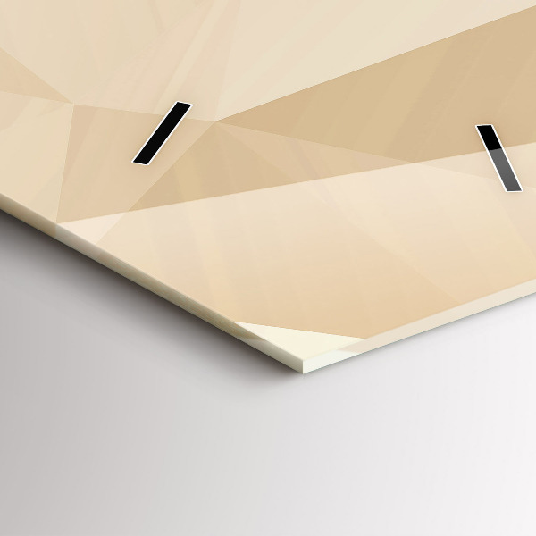 Vertikálne hodiny Abstrakcia trojuholníkov