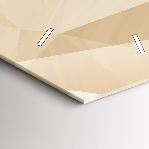 Vertikálne hodiny Abstrakcia trojuholníkov