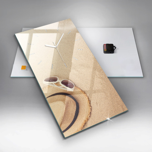 Vertikálne hodiny Zlatá abstrakcia