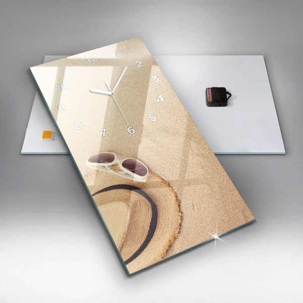 Vertikálne hodiny Zlatá abstrakcia