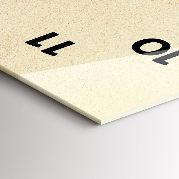 Vertikálne hodiny Zlatá abstrakcia