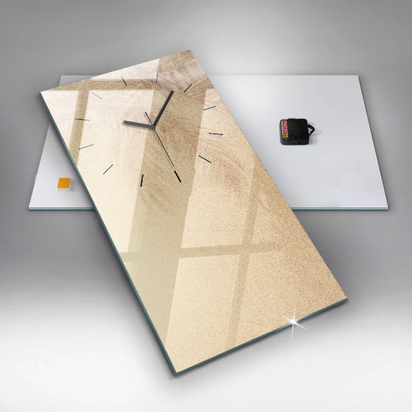 Vertikálne hodiny Zlatá abstrakcia