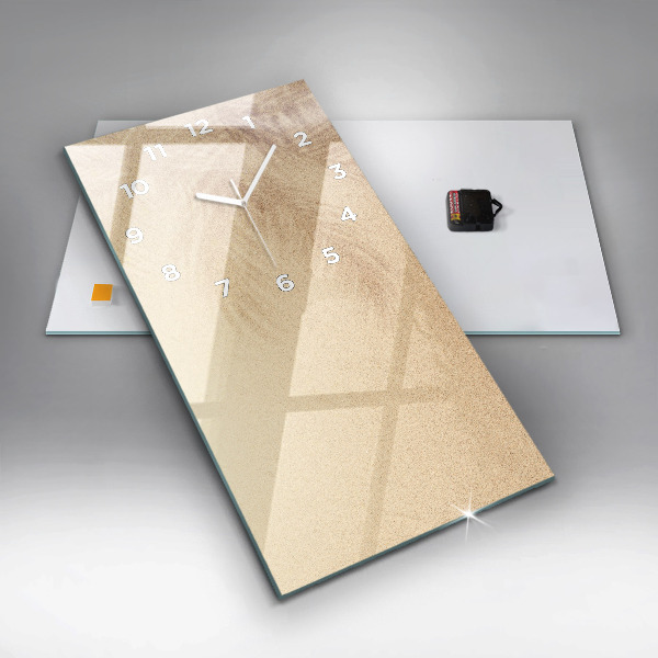 Vertikálne hodiny Zlatá abstrakcia