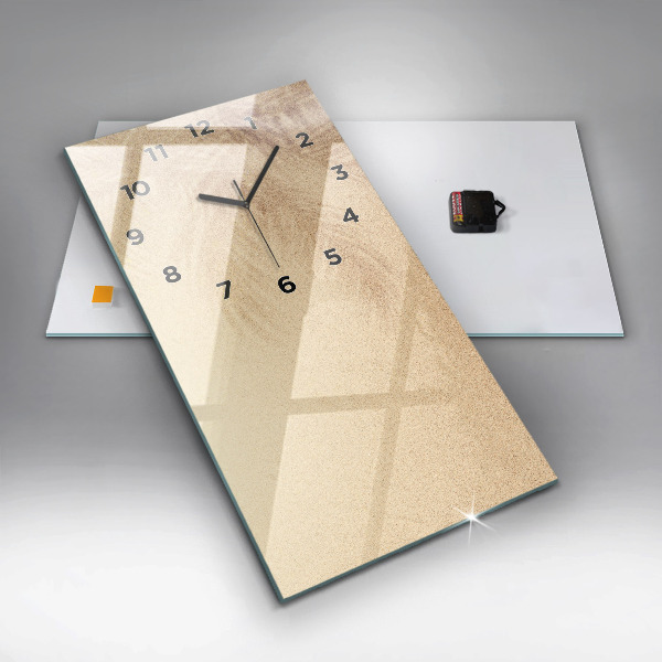 Vertikálne hodiny Zlatá abstrakcia