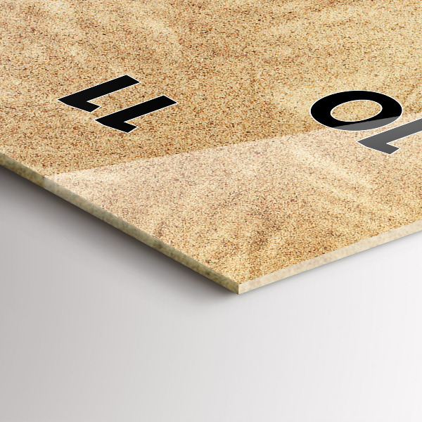 Vertikálne hodiny Zlatá abstrakcia