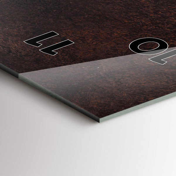 Vertikálne hodiny Šálka kávy