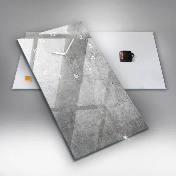 Vertikálne hodiny Surová stena