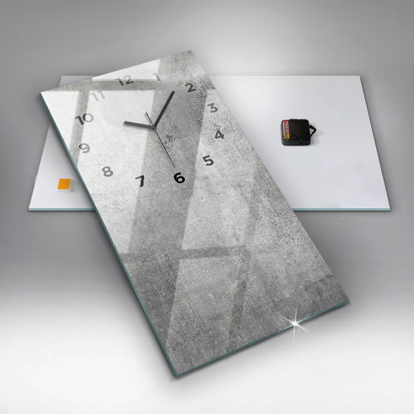 Vertikálne hodiny Surová stena