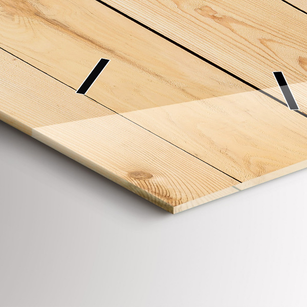 Vertikálne hodiny Drevené dosky