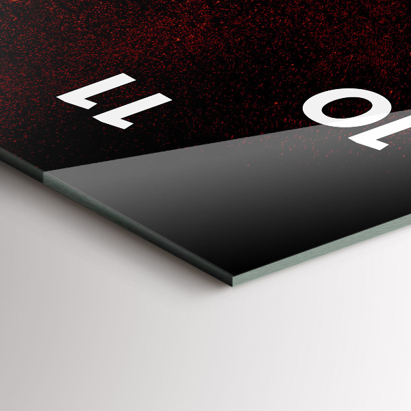 Vertikálne hodiny Chilli papričky