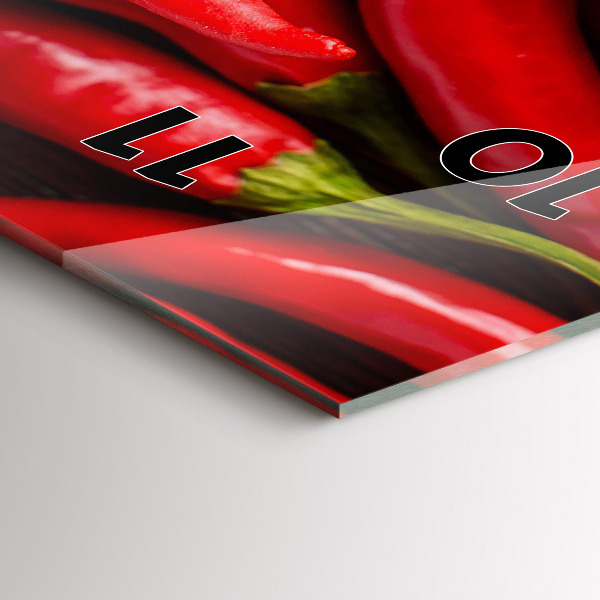 Vertikálne hodiny Feferónky