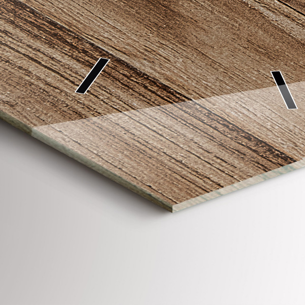 Vertikálne hodiny Tmavé drevo