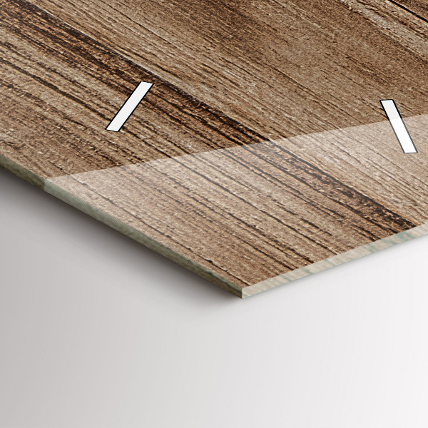 Vertikálne hodiny Tmavé drevo