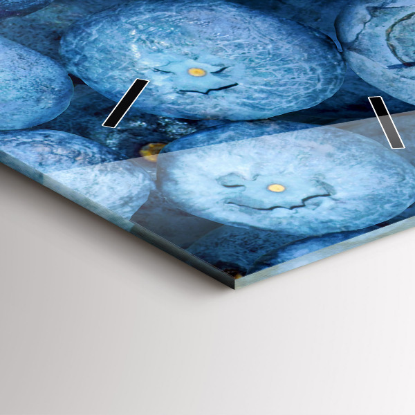 Vertikálne hodiny Čučoriedky a maliny