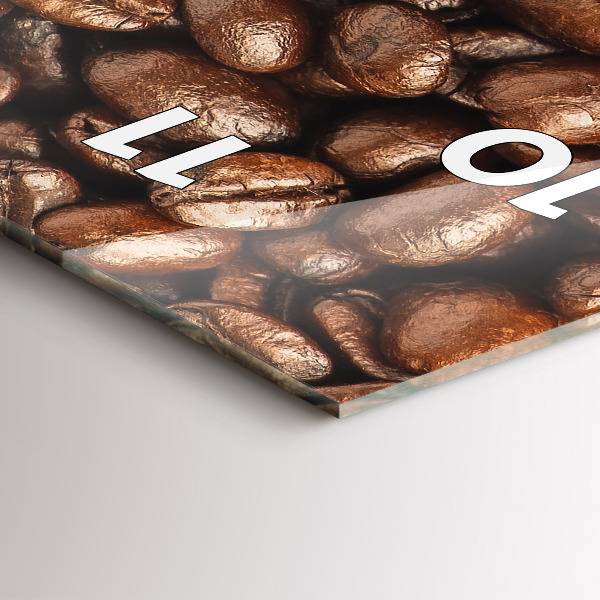 Vertikálne hodiny Kávové zrná