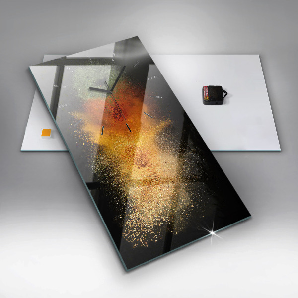 Vertikálne hodiny Korenie sa rozsypalo