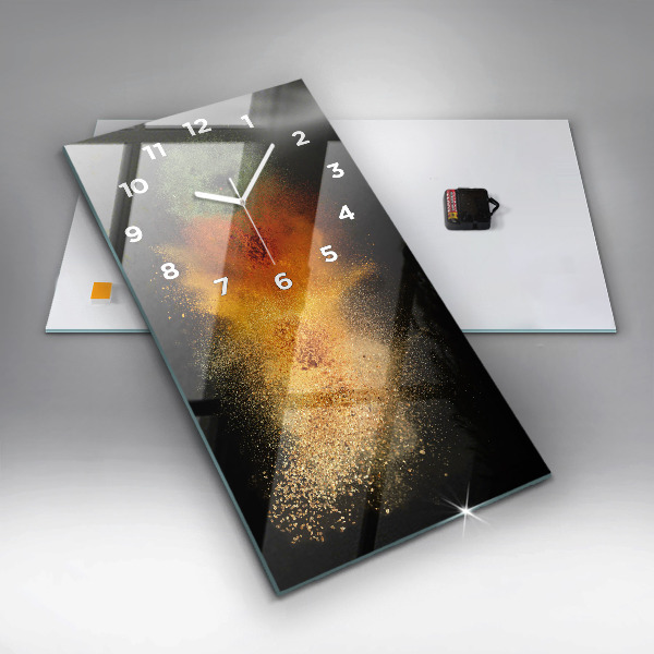 Vertikálne hodiny Korenie sa rozsypalo