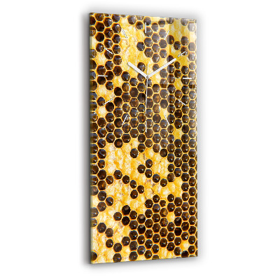 Vertikálne hodiny Honeycomb