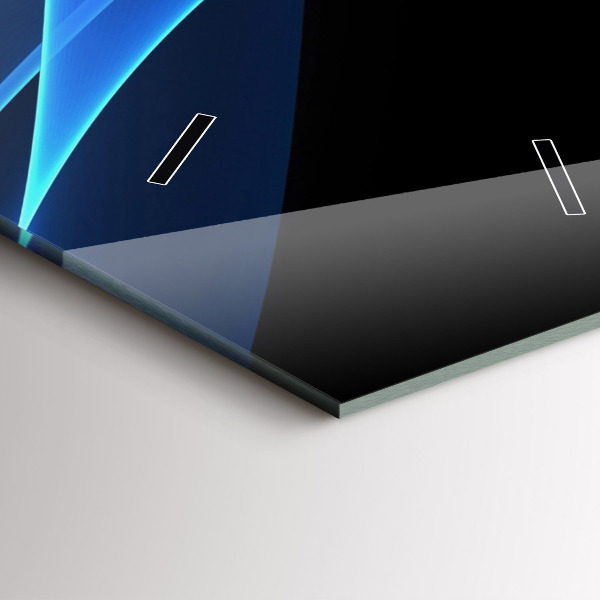 Vertikálne hodiny Modré čiary