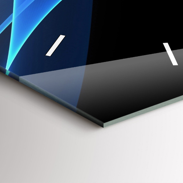 Vertikálne hodiny Modré čiary