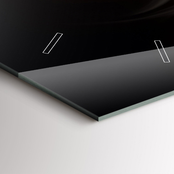 Vertikálne hodiny Šálka kávy